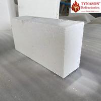 Brique isolante en alumine à bulles Tynason, 95 % de teneur en Al2O3, haute réfractarité pour four à vide, fabricant professionnel