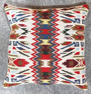 Housse de coussin en coton tissé avec logo personnalisé, design luxueux, écologique, lavable, rayée, pour un usage domestique - Product Image 6