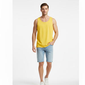 Débardeur sans manches pour hommes fournisseur d'usine OEM vente en gros gilet musculaire sur mesure vêtements de mode décontractés pour entraînement fitness - Product Image 6