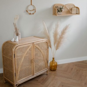 ตู้หวายสำหรับใส่รองเท้าชั้นวางรองเท้าทำจากธรรมชาติ - Product Image 6