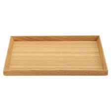 Bandeja DE SERVICIO DE MADERA hecha a mano pulida de lujo de nuevo diseño moderno para uso doméstico y hotelero a precio mayorista de fabricante indio - Product Image 3