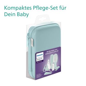 Philips Avent ชุดดูแลเด็กชุดเริ่มต้นพร้อมอุปกรณ์9ชิ้น: กรรไกรตัดเล็บกรรไกรตะไบเล็บ3ชิ้นหวีแปรงผม SCH401/00 - Product Image 2