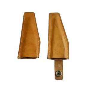 Funda para Cuchillo de aventura hecha a medida, funda para herramienta de supervivencia de piel de vaca WOK con componente de prevención de pérdidas de 5L, características tácticas - Product Image 1