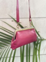 Nouveau véritable fait à la main en cuir véritable élégant portefeuille pochette de luxe concepteur sac à main en cuir véritable pochette pour les femmes multi-usage