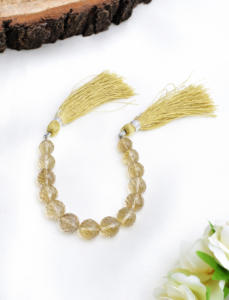 ลูกปัด AAA ทรงเหลี่ยมเพชรพลอยเบียร์น้ำผึ้งธรรมชาติสำหรับการทำเครื่องประดับอัญมณี - Product Image 3