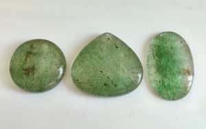 หยกไนเฟรตอัญมณี หยกไนเฟรต Cabochon รูปร่างผสม หยกไนเฟรตสีเขียว แคนาดา อัญมณีหลวมสําหรับทําเครื่องประดับ - Product Image 3