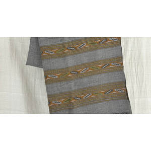 Chal Kulu de Triple Borde con Estampado Floral y Bordado, Bufanda de Invierno de Pashmina y Cachemira para Primavera, Otoño e Invierno - Product Image 1