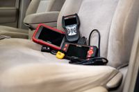 V03H4 ELM327 oto OBD2 tarayıcı teşhis araçları için 12 volt arabalar motor analizörü için Bluetooth V15 otomotiv tarama Obd analizörü