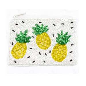 Porte-monnaie brodé de perles de haute qualité pour collectionner les pièces de monnaie, cartes et maquillage – Accessoire cadeau pour femmes et filles - Product Image 6