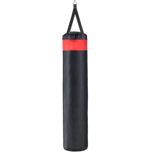 Venta al por mayor de cuero Pu de alta calidad con logotipo personalizado, entrenamiento de competición, kick boxing inflable, bolsas de boxeo colgantes, bolsa de arena de lucha - Product Image 6