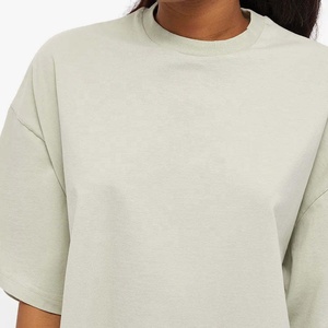 T-shirts pour femmes en coton ample et surdimensionné, tendance été, impression personnalisée, décontractés, trois quarts, col rond, polaire, écologiques, respirants - Product Image 3