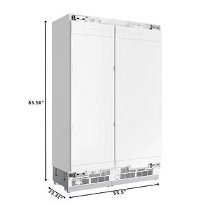 Refrigerador KoolMore Reserve de 30 Pulgadas con Congelador de 24 Pulgadas, Dispensador de Agua y Hielo, Sin Escarcha, Certificado ETL - Product Image 1