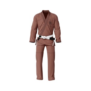 Uniforme d'arts martiaux de qualité supérieure OEM Jiu Jitsu Design personnalisé Uniforme BJJ respirant 100% coton - Product Image 2