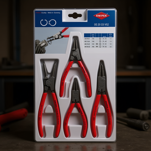 For Knipex <b>Set</b> of 4 Part Circlip <b>Pliers</b> - Product Image 3