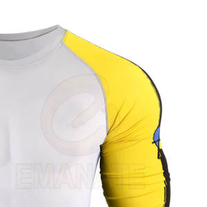 Camiseta Deportiva Masculina Más Vendida, Personalizada, Multicolor, Transpirable, Antibacteriana, 220g, 100% Poliéster, Manga Larga - Product Image 6