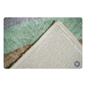 Tapis élégant en coton avec hauteur en peluche et marque de distributeur personnalisée pour les commandes en gros et le style de la maison - Product Image 5