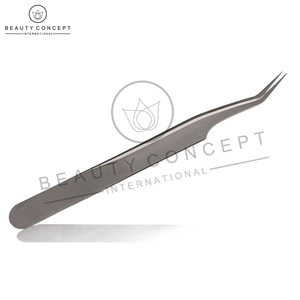 Pinzas de extensión de pestañas de precio competitivo de punta de fibra de acero inoxidable al por mayor por Beauty Concept International - Product Image 5