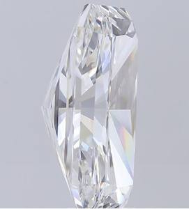 Diamant de laboratoire Radiance Rectangle VVS2 10CT CVD - Product Image 3