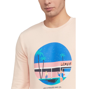 La mejor venta 100% algodón personalizable calidad de exportación precio barato impreso cuello redondo Slim Fit sudadera de hombres de Bangladesh - Product Image 6