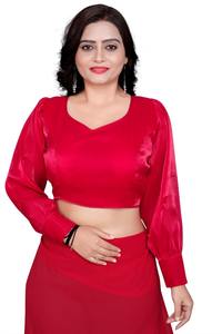 เสื้อเบลาส์ Zimi Chu slub จากวัสดุที่ทันสมัยพร้อมเสื้อมีลวดลายเป็นฟองเปิดและปมที่สวยงามสำหรับฤดูร้อน - Product Image 6