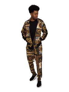 Wholesale Sublimated Tracksuit Solid Color <b>Fleece</b> Pullover <b>Sweater</b> Outdoor Tracksuits Men Sweat Sets Men - Product Image 4