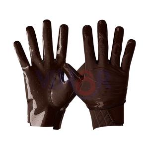 Fournisseur direct d'usine de gants de football américain de nouveau style Caractéristiques respirantes Prix raisonnable Gants de football américain - Product Image 6