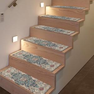 Tapis d'escalier vintage, tapis d'escalier rustique, tapis d'escalier artistique, tapis d'escalier turc, tapis personnalisé - Product Image 3