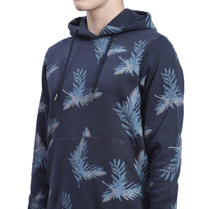 Survêtement de mode décontracté pour hommes personnalisé en gros 100% coton col à capuche de haute qualité motif solide séchage rapide respirant - Product Image 5