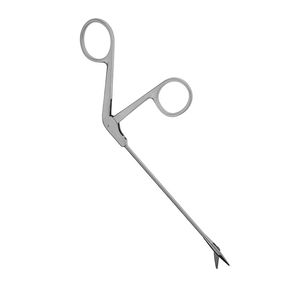 Tijera de cocodrilo, tijeras médicas de cocodrilo, pinzas de tijera de corte reutilizables, tijeras rectas lisas de 115mm, tijeras de cocodrilo de corte quirúrgico, instrumentos quirúrgicos - Product Image 4