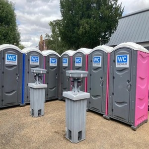 Mobile HDPE Composting Portable Toilets Prefabricated Cabin WCs for Construction Movable Chemical Toilets For Sale - Product Image 1