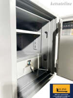 Cerradura Inteligente con Red Wi-Fi de Alta Calidad MONEY SAFE MNS-52E con Almacenamiento de Datos en la Nube para Puertas de Acero Inoxidable