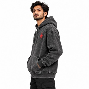 <b>Men</b> Hoodie Warm Casual Sweatshirt Soft Fleece Pullover Hooded <b>Top</b> <b>Long</b> <b>Sleeve</b> Winter Streetwear Outdoor Daily Fashion Wear - Product Image 3