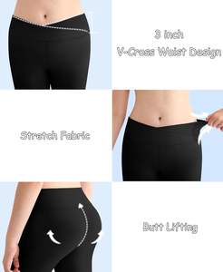 Leggings para Niños, Mezcla de Algodón de Primera Calidad, Tejido de Punto, Impermeables, Transpirables, de Secado Rápido, Largos, Dulces, Escolares, Casuales, de Fábrica - Product Image 3