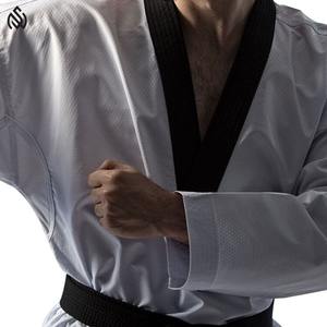 Meilleure vente uniforme de Taekwondo avec logo personnalisé uniforme d'arts martiaux fabriqué en usine jiu jitsu kimono uniforme de Taekwondo - Product Image 2