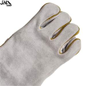 Guantes de trabajo de cuero de vaca al por mayor de alta calidad Guante de soldadura Guante DE TRABAJO PARA TRABAJADOR - Product Image 5