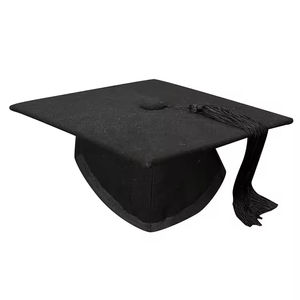 Conjunto de Toga y Birrete de Graduación para Uso Escolar al por Mayor, para Títulos de Licenciatura, Maestría y Doctorado, 100% Poliéster, Unisex, Talla Adulto, Color Negro - Product Image 4