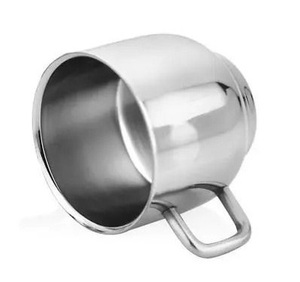 Tasse à café en acier inoxydable de haute qualité tasses en acier inoxydable à double paroi pour le thé de l'après-midi tasse à eau en métal multi-capacité - Product Image 5