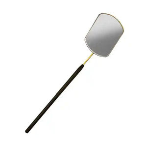 Factory Price Wall Mounted Single-Sided Eyelash Extension Mirror Gold-Plated Stainless Steel Lash Inspection <b>Tool</b> Personalized - Product Image 1