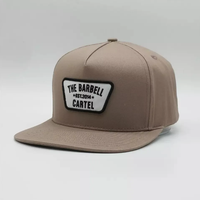 Gorra Snapback de algodón con logotipo de parche tejido personalizado, gorra Snapback estructurada de 5 paneles, gorra de béisbol con marco K personalizada, gorra de béisbol hecha en Vietnam