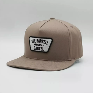 Tùy Chỉnh Dệt Vá Biểu Tượng Bông Snapback Hat 5 Bảng Điều Chỉnh Cấu Trúc Goras Snapback Cap Tùy Chỉnh K Khung Mũ Bóng Chày Hat Made In Việt Nam - Product Image 4