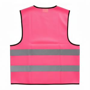 Gilet de sécurité haute visibilité de conception récente 2026, fabrication en usine, logo personnalisé imprimé, construction réfléchissante, toutes les couleurs, gilet de sécurité - Product Image 4