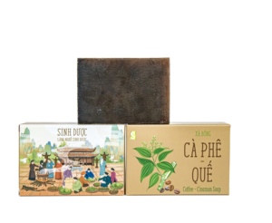 Jabón Sólido de Canela y Café Orgánico Natural - Jabón Herbal Premium Procesado en Frío con Beneficios Antibacterianos para Spa, Hotel y Venta al por Mayor - Product Image 1