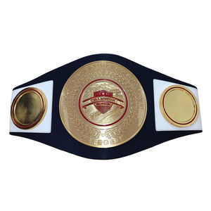 Ceinture de championnat de lutte professionnelle personnalisée OEM en cuir de vachette respirant – Produit sportif et de divertissement - Product Image 4