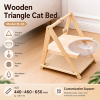 Grande maison pour chat en bois, condo multi-niveaux, appartement pour chat, meubles pour plusieurs chats d'intérieur, OEM ODM