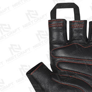 Gants d'haltérophilie en cuir de style unique de marque de distributeur personnalisés à vendre à des prix raisonnables dans différentes tailles - Product Image 6