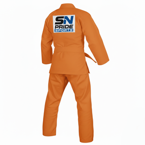 ชุดคาราเต้คุณภาพสูง ผ้าฝ้าย 100% สำหรับผู้ใหญ่ เนื้อผ้าน้ำหนักเบา นุ่มสบาย ทนทาน ระบายอากาศได้ดี  สีและโลโก้สามารถปรับแต่งได้ - Product Image 2