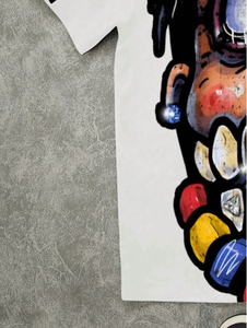 Camisetas de Hombre al por Mayor de Alta Calidad 100% Algodón, Impresión de Logotipo Personalizada con Serigrafía, Transpirables, de Secado Rápido, Casuales - Product Image 4