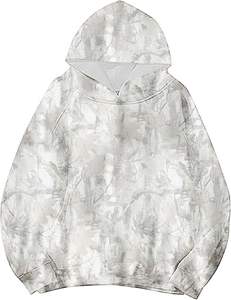 เสื้อสเวตเชิ้ตผู้หญิงสไตล์สตรีทแวร์ แบรนด์ Lauweion แบบสวมหัว ปรับแต่งได้ เหมาะสำหรับฤดูหนาว ทรงหลวม ผ้าฟลีซเนื้อนุ่ม แขนยาว มีกระเป๋าจิงโจ้ พร้อมลายตัวอักษร - Product Image 5