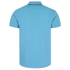 เสื้อโปโลแขนสั้นสีฟ้าอ่อนสำหรับผู้ชาย แบบถัก สไตล์ลำลอง ขายดีออนไลน์ในปากีสถาน - Product Image 6