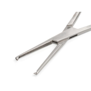 Venta al por mayor de fórceps de arteria Crile quirúrgica veterinaria de acero inoxidable, 14 cm/5,5 ", recto, 1x2 dientes, fórceps de arteria quirúrgica - Product Image 1